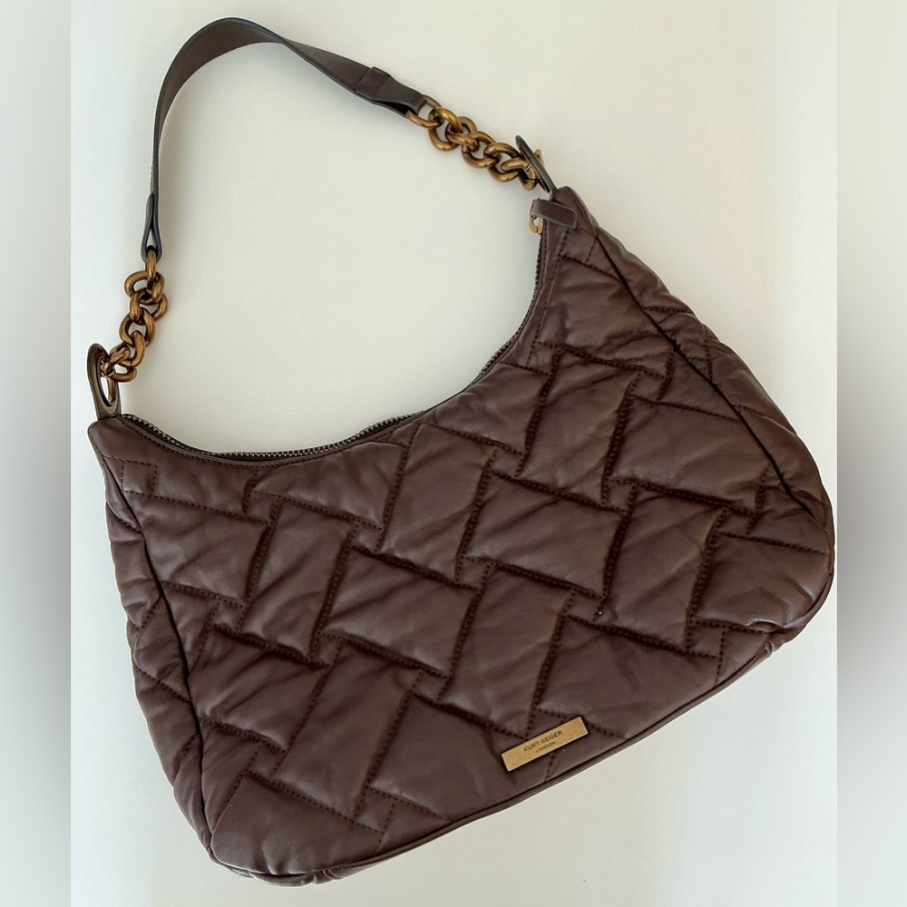 Kurt Geiger Large Kensington Leather Hobo - Picture 2 of 16